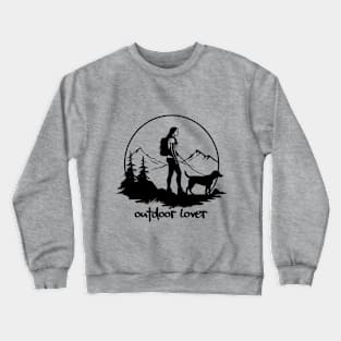 Outdoor lover Crewneck Sweatshirt